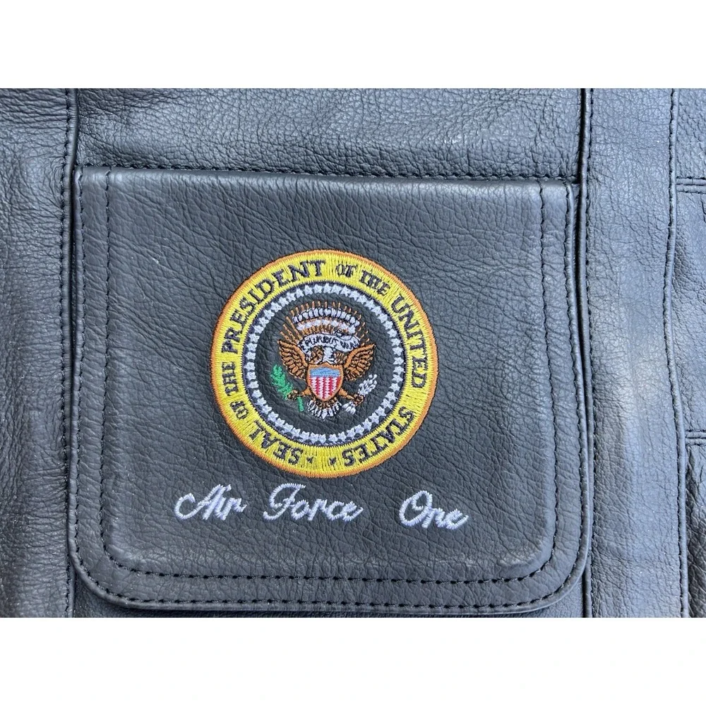 Air Force 1 Leather Brief Case